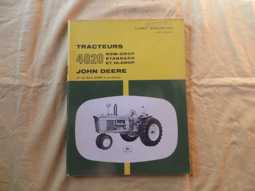 Tracteur john deere 4020 - tracteur,
